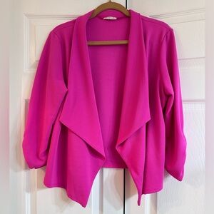 Pink Cardigan Jacket by EIMIN